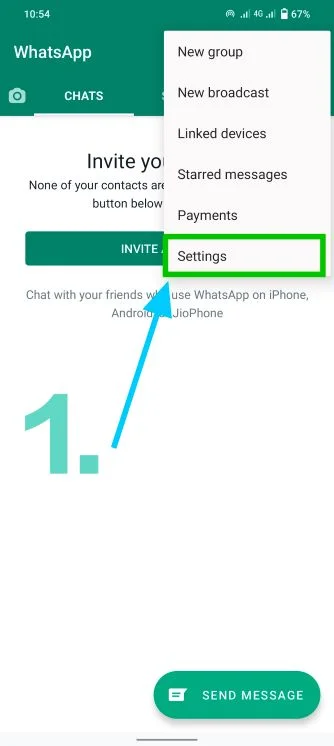 Set or Change WhatsApp Profile Picture