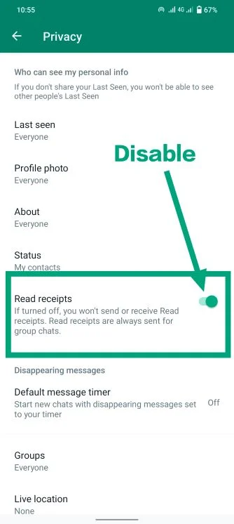 How to read WhatsApp Messages without blue tick