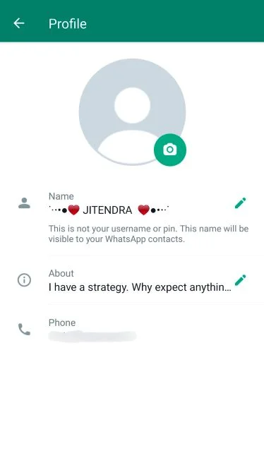 WhatsApp Profile Picture