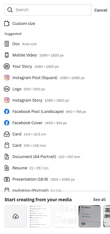 transparent background in canva