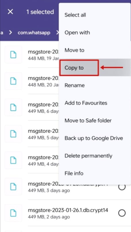 How to recover deleted WhatsApp messages