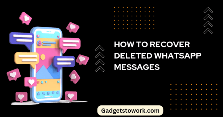 How to recover deleted messages on WhatsApp