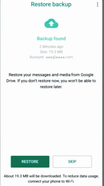 How to recover deleted WhatsApp messages