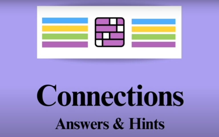Connections Hints And Answer For 1 January 2025